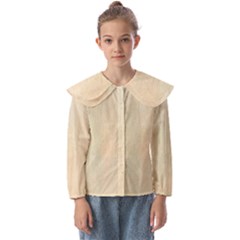 Wood Floor Art Kids  Peter Pan Collar Blouse by garbd