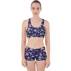 Flowers Pattern Work It Out Gym Set by Sparkle