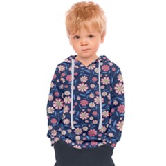 Flowers Pattern Kids  Overhead Hoodie by Sparkle