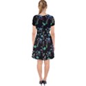 Flowers Pattern Adorable in Chiffon Dress View2