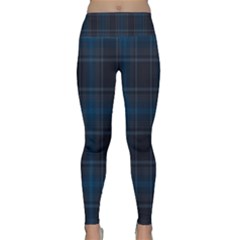 Checks Lightweight Velour Classic Yoga Leggings by Sparkle