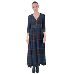 Checks Button Up Maxi Dress by Sparkle