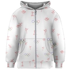 Types Of Sports Kids  Zipper Hoodie Without Drawstring by UniqueThings