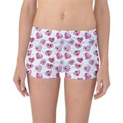 Funny Hearts Boyleg Bikini Bottoms by SychEva