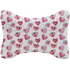 Funny Hearts Seat Head Rest Cushion by SychEva