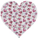 Funny Hearts Wooden Puzzle Heart View1