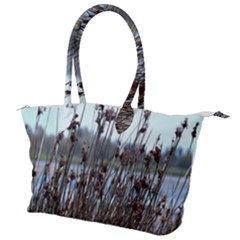 At The Lake Canvas Shoulder Bag by DimitriosArt