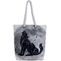 Lobo-lunar Full Print Rope Handle Tote (Small) View2