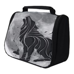 Lobo-lunar Full Print Travel Pouch (small) by mundodeoniro