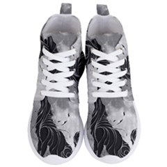 Lobo-lunar Women s Lightweight High Top Sneakers by mundodeoniro