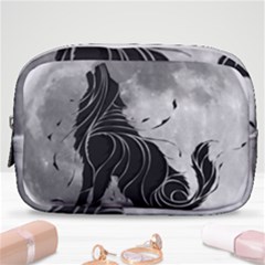 Lobo-lunar Make Up Pouch (small) by mundodeoniro