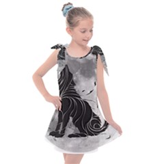 Lobo-lunar Kids  Tie Up Tunic Dress by mundodeoniro