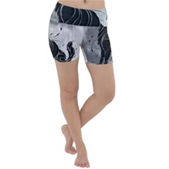 Lobo-lunar Lightweight Velour Yoga Shorts