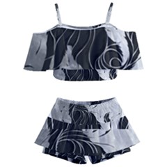 Lobo-lunar Kids  Off Shoulder Skirt Bikini by mundodeoniro