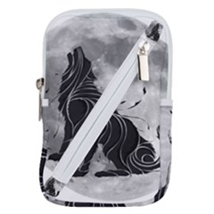 Lobo-lunar Belt Pouch Bag (small) by mundodeoniro