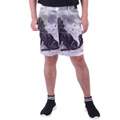 Lobo-lunar Men s Pocket Shorts by mundodeoniro