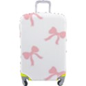 Pink Ribbons Pattern Luggage Cover (Large) View1