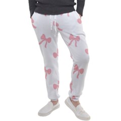 Pink Bow Pattern Men s Jogger Sweatpants by Littlebird