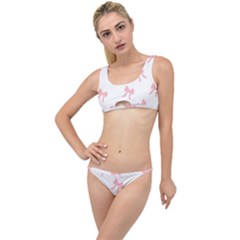 Pink Bow Pattern The Little Details Bikini Set by Littlebird