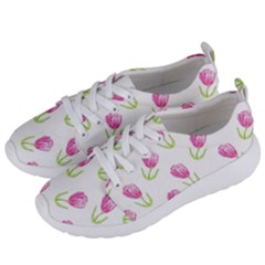 Tulips Watercolor Pattern Women s Lightweight Sports Shoes by Littlebird