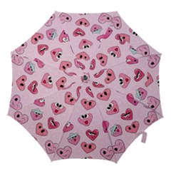 Emoji Heart Hook Handle Umbrellas (medium) by SychEva