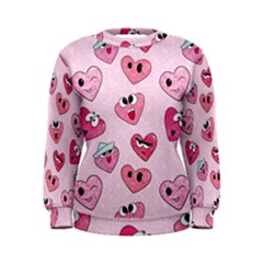 Emoji Heart Women s Sweatshirt