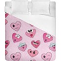 Emoji Heart Duvet Cover (California King Size) View1