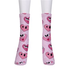 Emoji Heart Men s Crew Socks by SychEva