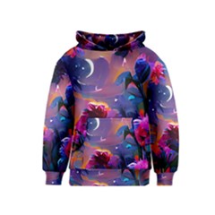 Floral Kids  Pullover Hoodie