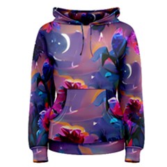 Floral Women s Pullover Hoodie