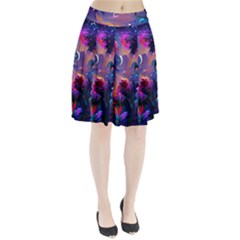 Floral Pleated Skirt by Dazzleway