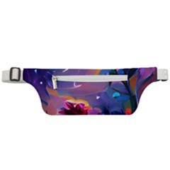 Floral Active Waist Bag by Dazzleway