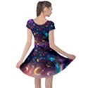 Galaxy glass Cap Sleeve Dress View2