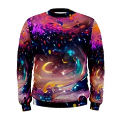 Galaxy Glass Men s Sweatshirt