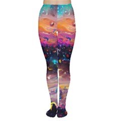 Galaxy Glass Tights