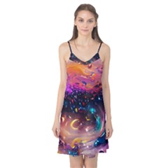 Galaxy Glass Camis Nightgown by Dazzleway