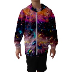 Galaxy Glass Kids  Hooded Windbreaker