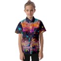 Galaxy glass Kids  Short Sleeve Shirt View1