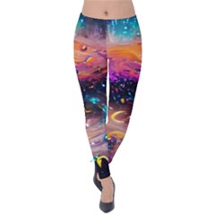 Galaxy Glass Velvet Leggings