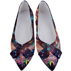 Galaxy Glass Women s Bow Heels by Dazzleway