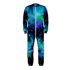 Blue Galaxy Onepiece Jumpsuit (kids)