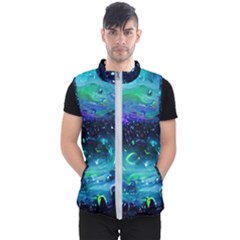 Blue Galaxy Men s Puffer Vest