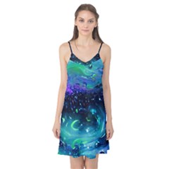 Blue Galaxy Camis Nightgown by Dazzleway