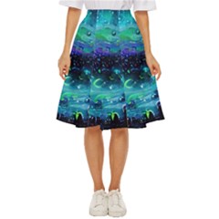 Blue Galaxy Classic Short Skirt by Dazzleway