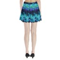 Blue galaxy Pleated Mini Skirt View2