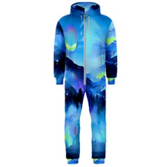 Moon Mountains Hooded Jumpsuit (men) by Dazzleway