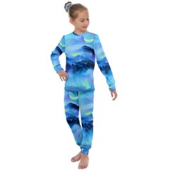 Moon Mountains Kids  Long Sleeve Set 