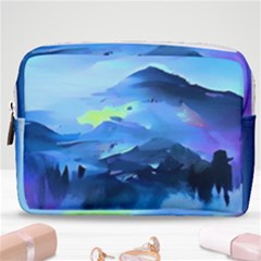 Moon Mountains Make Up Pouch (medium) by Dazzleway