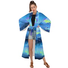 Moon Mountains Maxi Kimono by Dazzleway