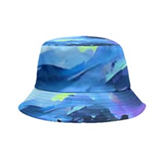 Moon Mountains Inside Out Bucket Hat by Dazzleway